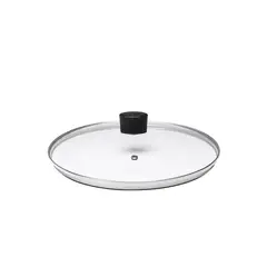BRINOX - Tapa Para Olla 28 Cm Vidrio Y Acero Inoxidable