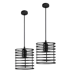 GENERICO - Set X2 Lampara De Techo Vintage Lamparas Colgantes Modernas