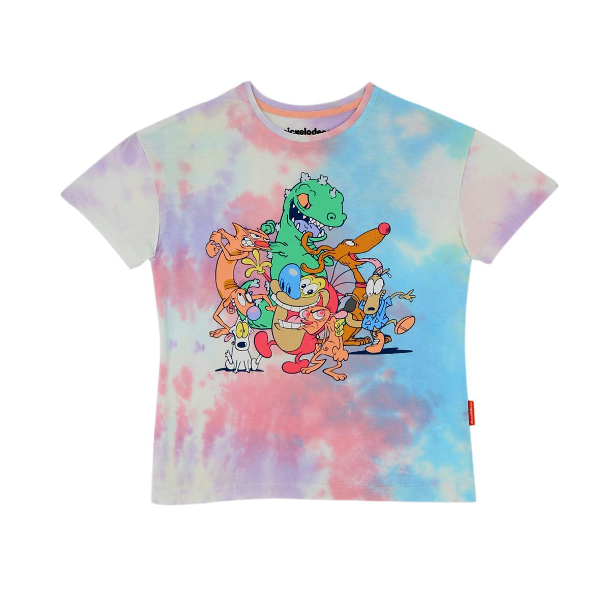 NICKELODEON - Polera Teens Nick '90s Tie Dye