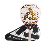PALA PADEL RUSH3 - CARBONO 3K - INCLUYE ESTUCHE
