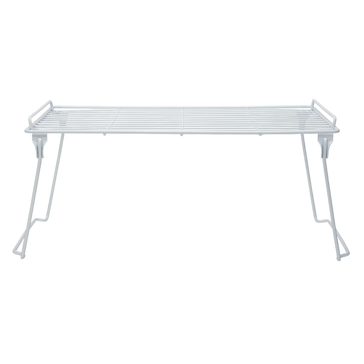 METALTRU - Repisa para mueble de cocina apilable grande blanco