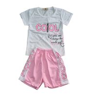 Pack 3 Pijamas Niña Manga Corta Algodón Diseños Cool.