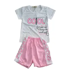 AGW - Pack 3 Pijamas Niña Manga Corta Algodón Diseños Cool.