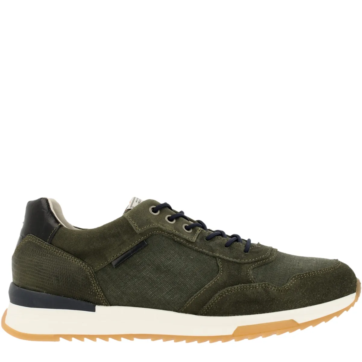 BULLBOXER - Zapatilla urbana Zapatillas cuero yardley-0-38 verde BULLBOXER