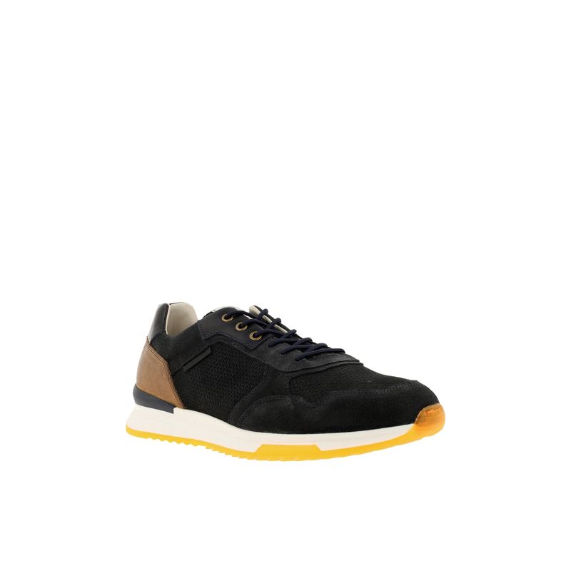 BULLBOXER - Zapatilla urbana Zapatillas cuero yardley-0-38 azul BULLBOXER