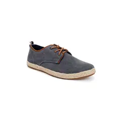 CARDINALE - Alpargata Alpargatas textil con cordones vallarta-0-03 gris