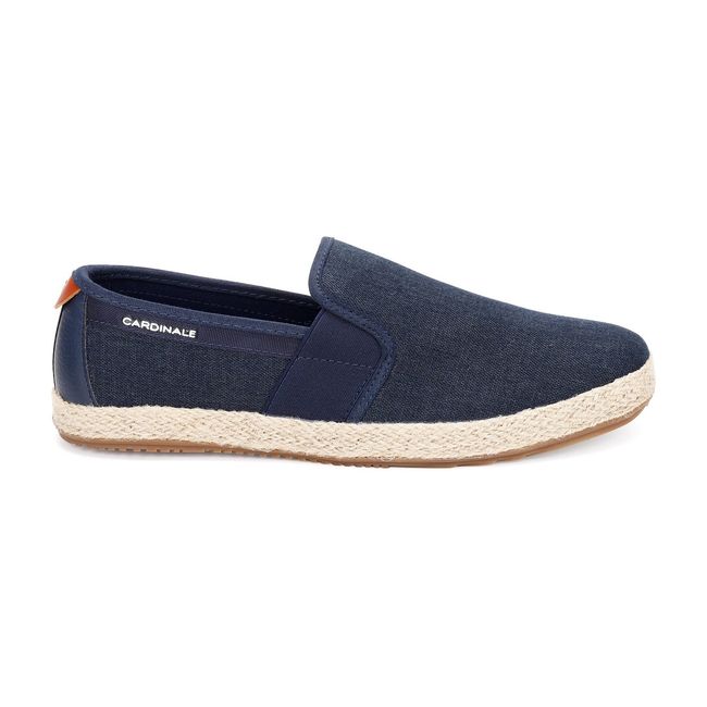 CARDINALE - Alpargata Alpargatas textil vallarta-3-01 azul CARDINALE