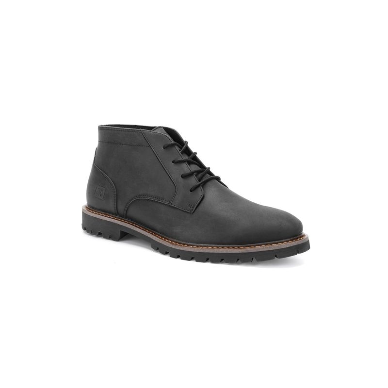 CARDINALE - Botín Botines cuero kensington-6-02 negro CARDINALE