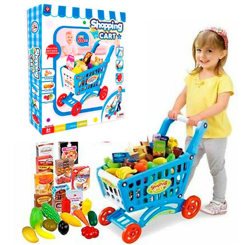 GENERICO - Carrito Supermercado Niños Juguete