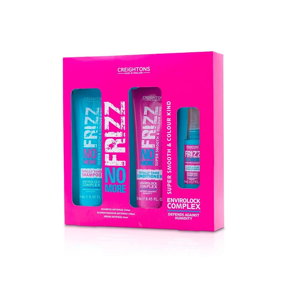 CREIGHTONS - Shampoo  Acondicionador  Serum No More Frizz Creightons Creightons