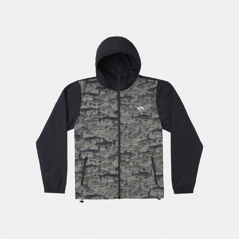 RVCA - Chaqueta Hombre Ben Horton Outsider Verde RVCA