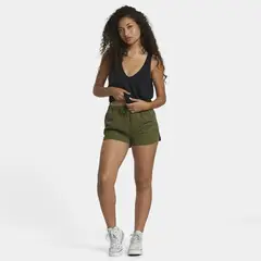 RVCA - Short Mujer New Yume J Ndst Verde