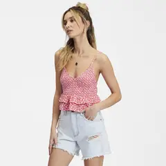 BILLABONG - Short Mujer How Bout That J Dnst Multicolor