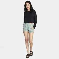 RVCA - Short Mujer Sawyer Print J Ndst Verde