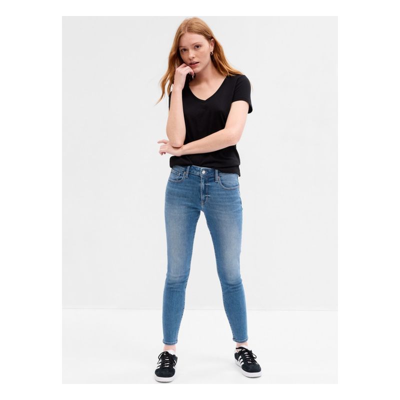 GAP - Jeans Legging Light Brooklyn Mujer Azul