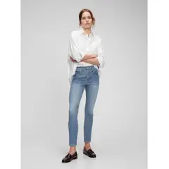 GAP - Jeans Mujer Skinny Light Índigo Azul