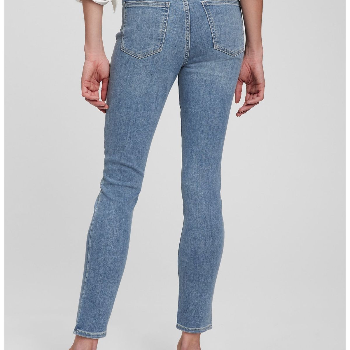 GAP - Jeans Mujer Skinny Light Índigo Azul GAP
