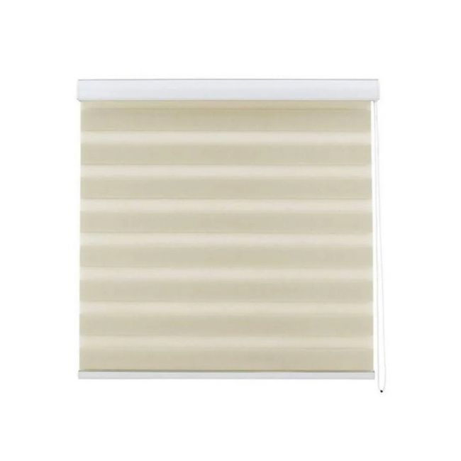 GENERICO - Cortinas Roller Dúo 90 X 200 Beige 312
