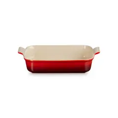 LE CREUSET - Bandeja Rectangular Heritage 32cm Cereza