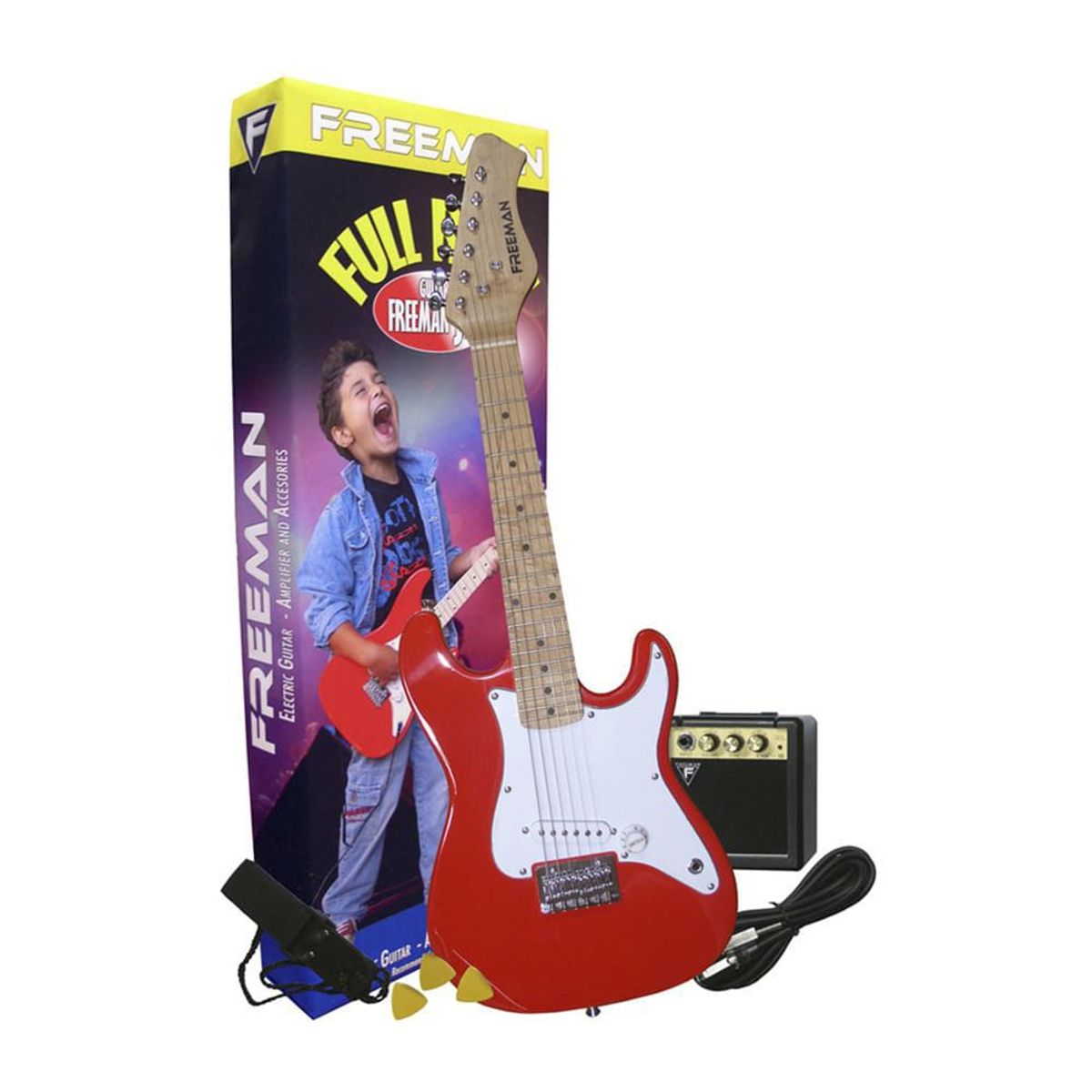 FREEMAN - STRATO KID RD PACK GUITARRA ELECTRICA FREEMAN FREEMAN
