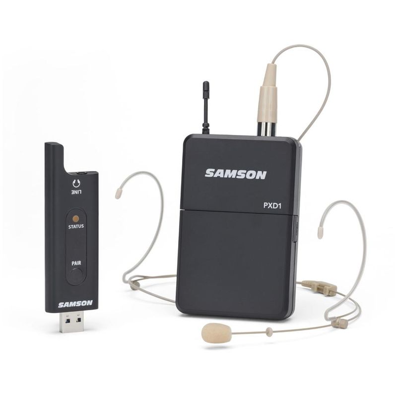 SAMSON - XPD2BDE5 MICROFONO INALAMBRICO CINTILLO XPD2 DE5 2.4 GHz SAMSON