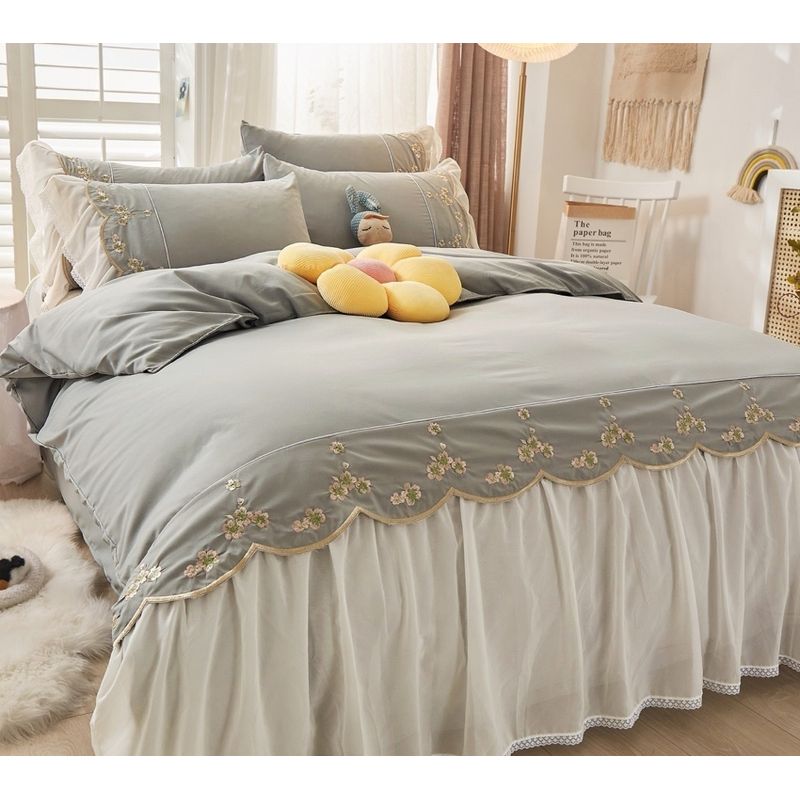 HOMER DESIGN - Set Ropa De Cama Sabanas +funda De Plumon 1.5 Plazas hm22