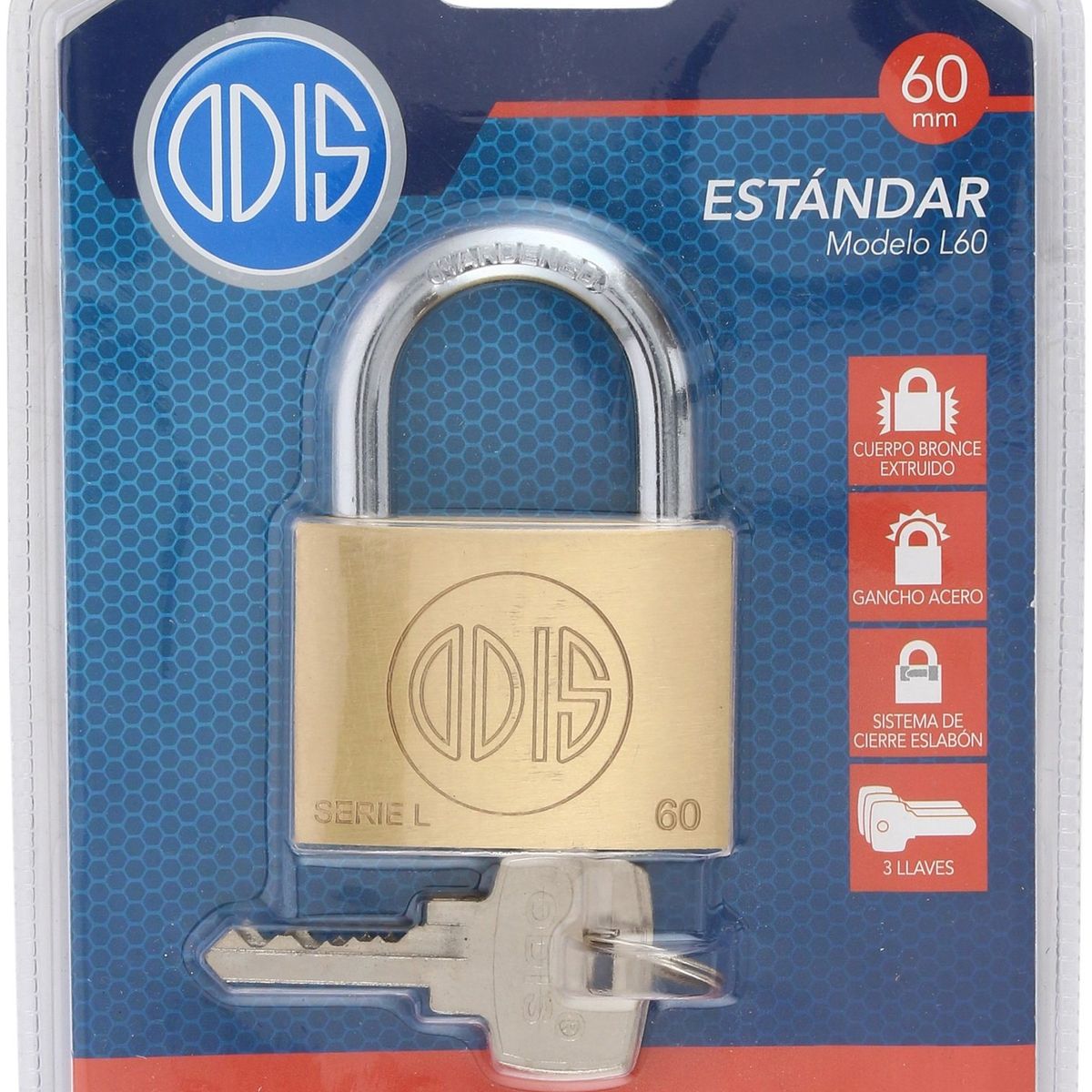 ODIS - Candado Odis L60 60mm