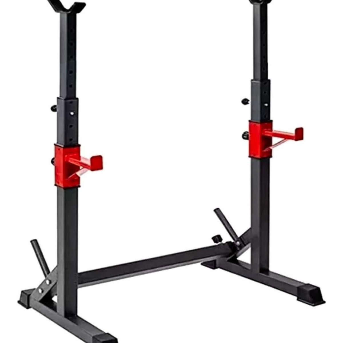 YEP S - Rack Squat Sentadillas Ajustable Barra Pesa Pre y Olimpica