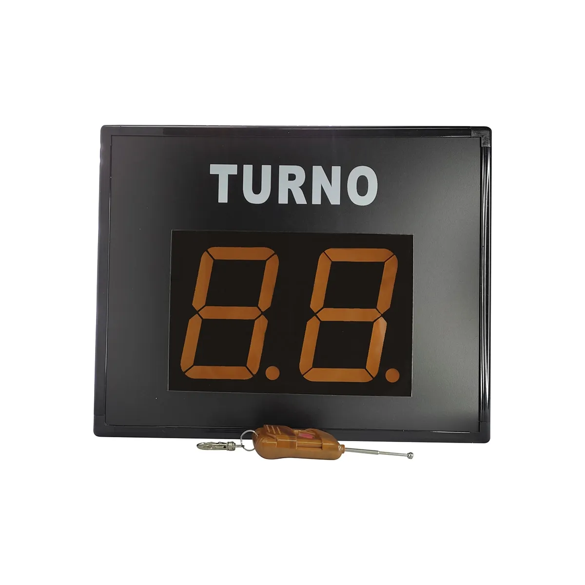 JM - kit Turnomatic simple de 1 pulsador con dispensador, numeros y placa