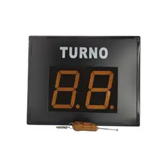 JM - Kit Turnomatic simple de 1 pulsador con dispensador, numeros y placa