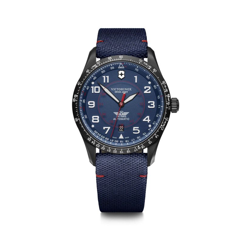 VICTORINOX - Reloj Airboss Mechanical Azul Victorinox