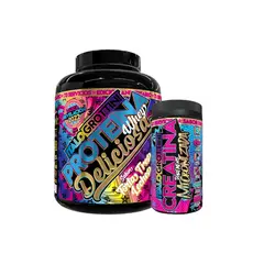 ITALO GROTTINI - PROTEINA WHEY DELICIOSA CREME BRULEE 72 SV +CREATINA 40 SV SIN SABOR