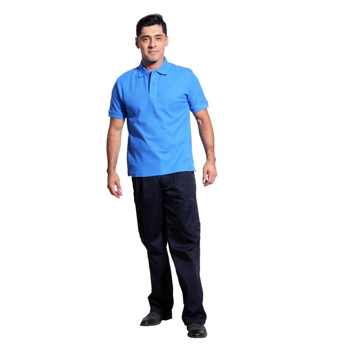 90 GRADOS - Pantalón Gabardina pinzado Azul Marino