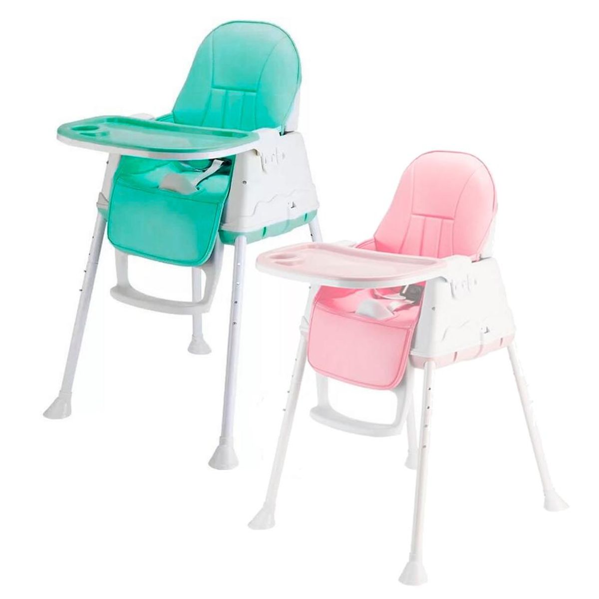 DETODOYMAS - Silla de Comer Para Niños 2 en 1 MULTIFUCIONAL - Azul