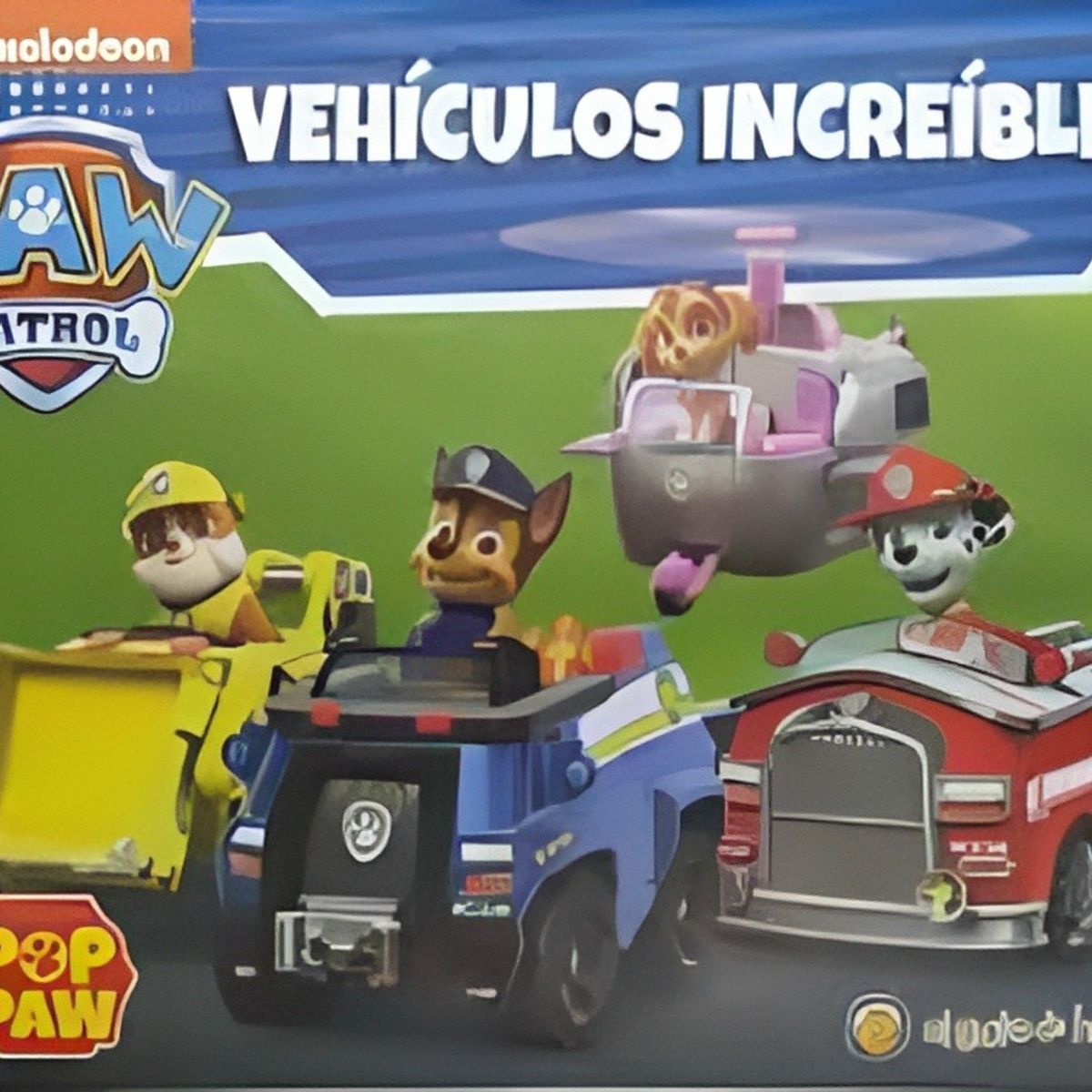 TOP10BOOKS - LIBRO Pop Paw Patrol: VehíC u l o s Increíbles