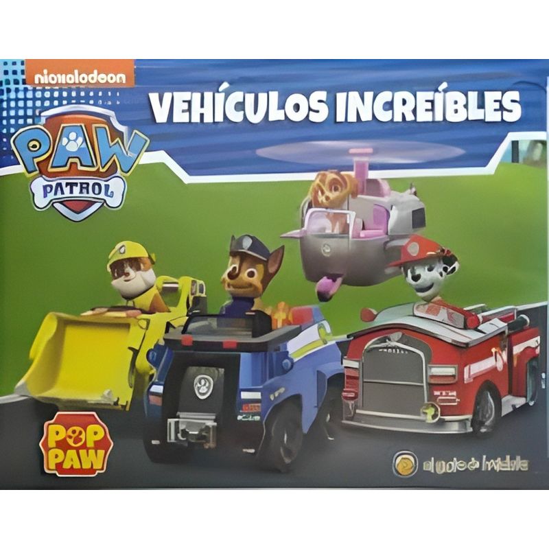 TOP10BOOKS - LIBRO POP PAW PATROL: VEHICULOS INCREIBLES /007
