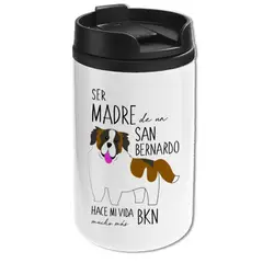 PETFY - Mug Mini Blanco - San Bernardo