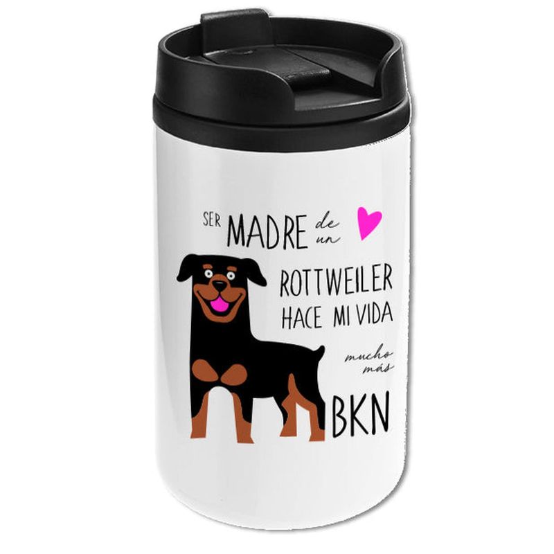 PETFY - Mug mini blanco - Rottweiler