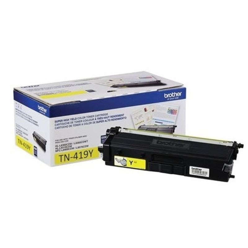 BROTHER - Cartucho de tóner TN-419Y Amarillo