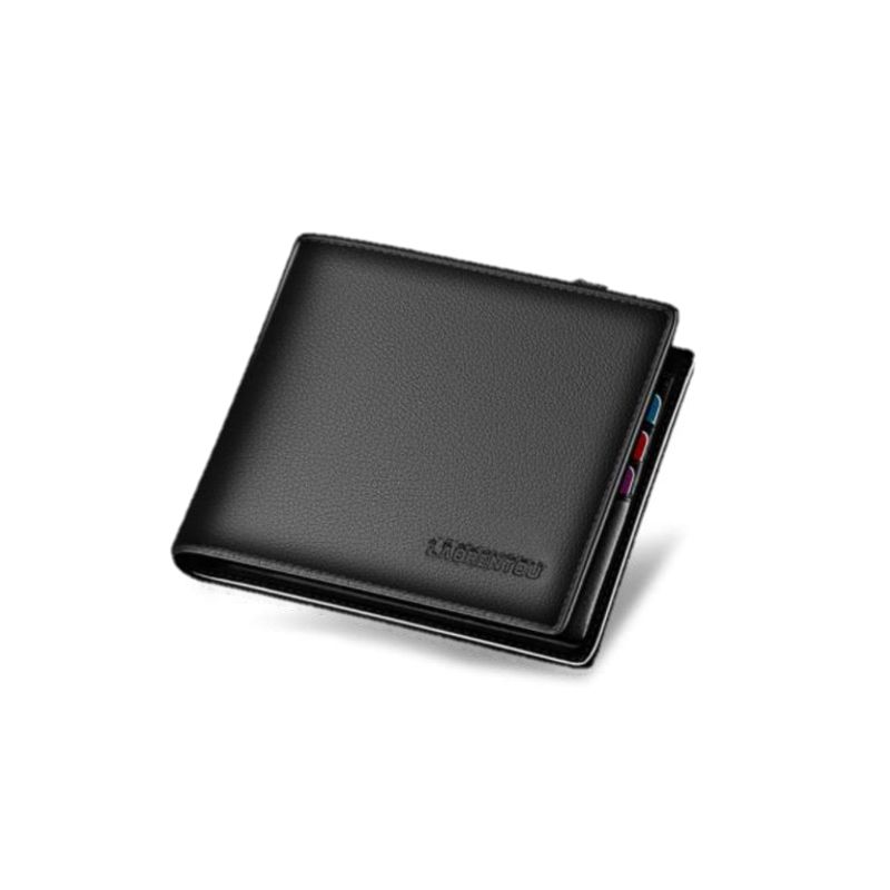 GENERICO - Billetera Cuero Genuino Lujo Laorentou Mod Simple