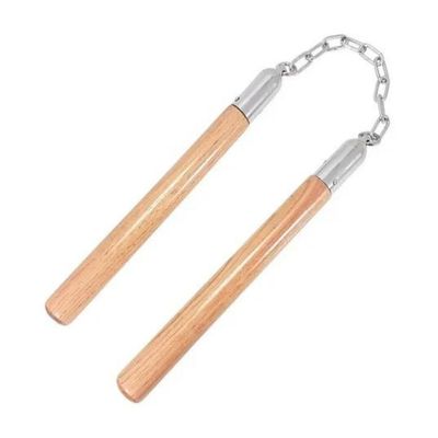 Imagen 2 del producto Nunchaku Madera Practico Artes Marciales 31 cm