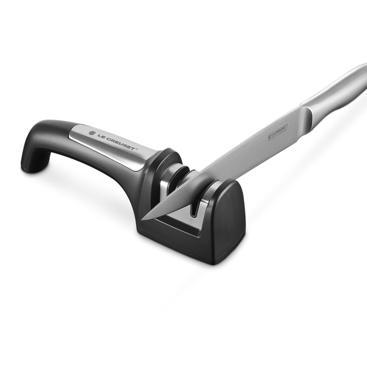 LE CREUSET - Afilador Cuchillos Acero Inoxidable