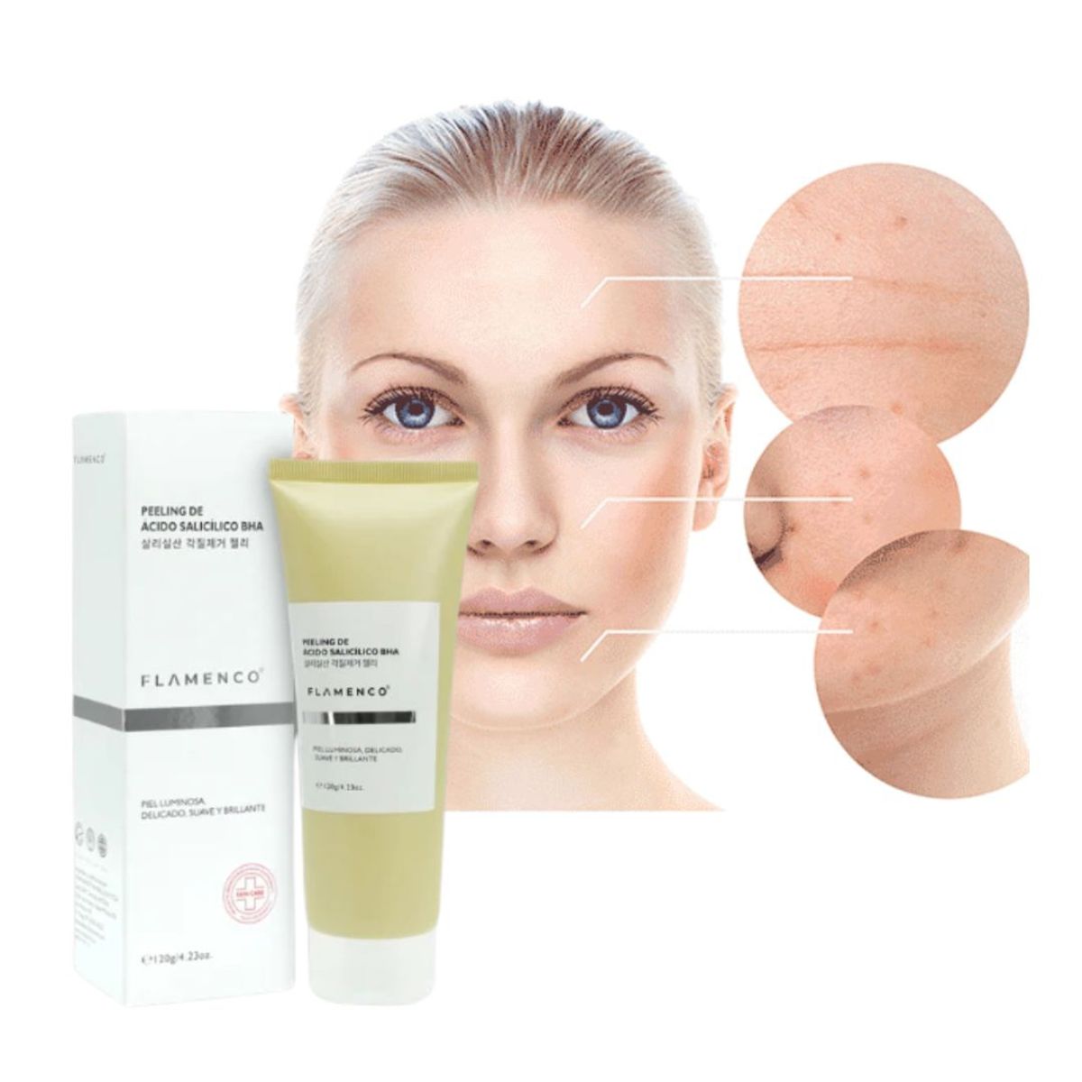 FLAMENCO - Peeling Ácido Salicílico Bha Limpieza Facial