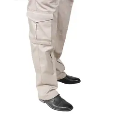 90 GRADOS - Pantalón Gabardina Cargo Gris