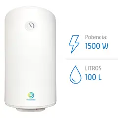 PRIMATERM - Termo Eléctrico 100 Litros 1500w 60°c