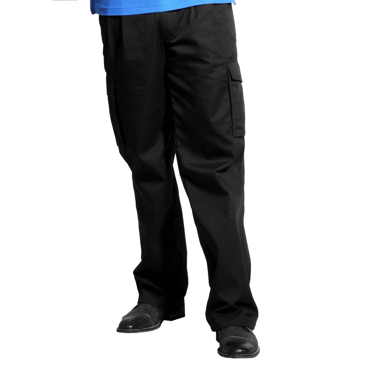 90 GRADOS - Pantalón Gabardina Cargo Negro