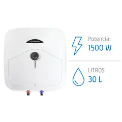 ARISTON - Termo Eléctrico Andris 30 Litros Italiano 1,5Kw 80°c