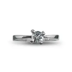 BENNAV ORFEBRES - Anillo Solitario con gema Topacio