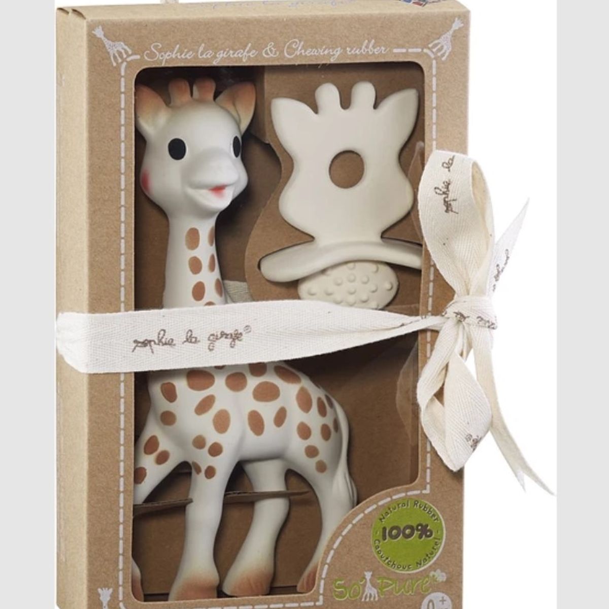 SOPHIE LA GIRAFE - Mordedor Sophie La Girafe - Pack So Pure