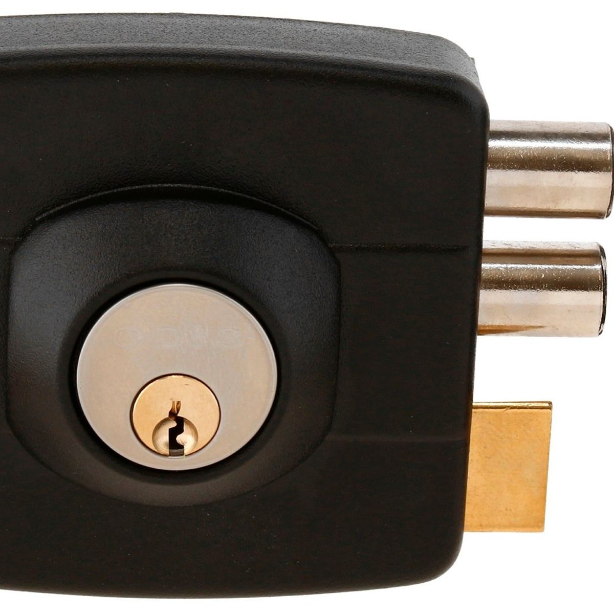 ODIS - Cerradura Sobreponer Odis 324 Puertas Madera Metálicas - Negro